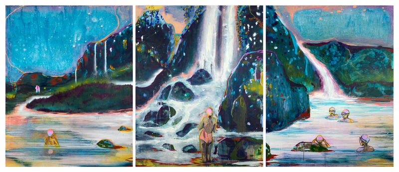 Dievčatá z modrých hôr (triptych)