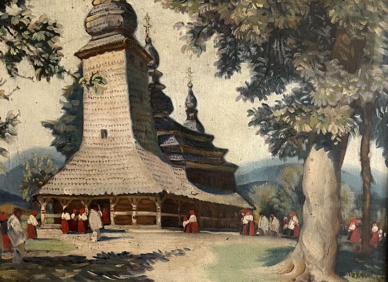 Zakarpatsko - Do kostola