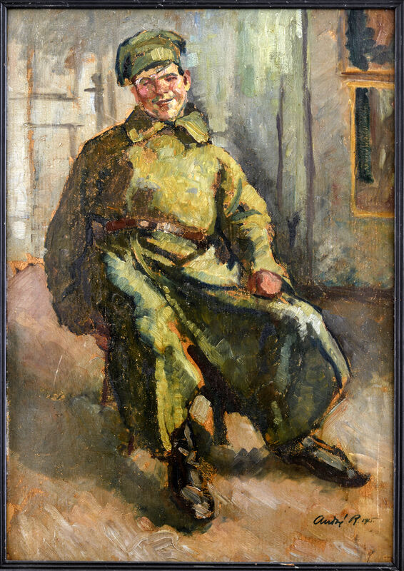 Sediaci vojak 