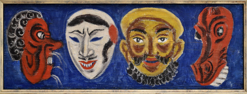 Masky z múzea Correr v Benátkach 