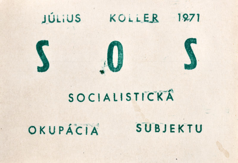 Textkarta - SOS