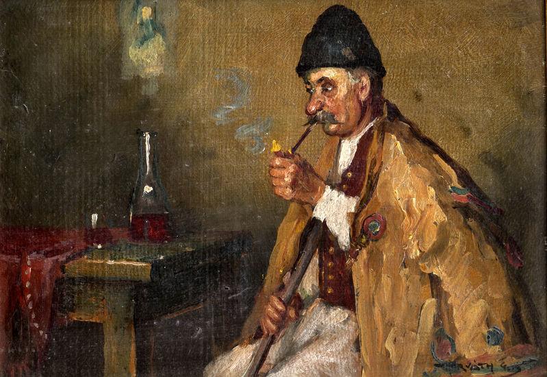 Muž s fajkou