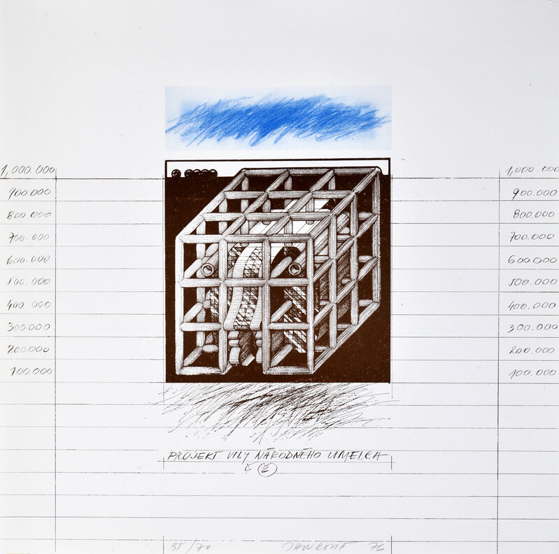 Z albumu Symposion III/76 (Projekt vily národného umelca) 