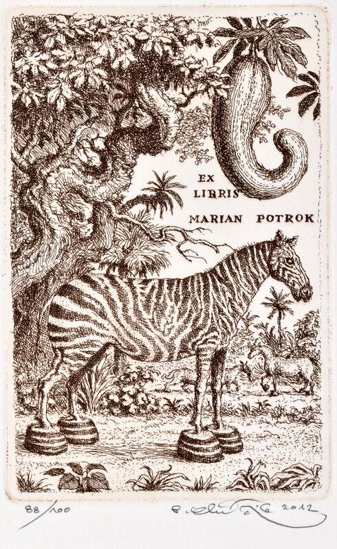 Ex libris Marian Potrok 