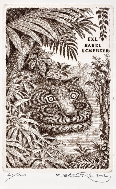 Ex libris Karel Scherzer